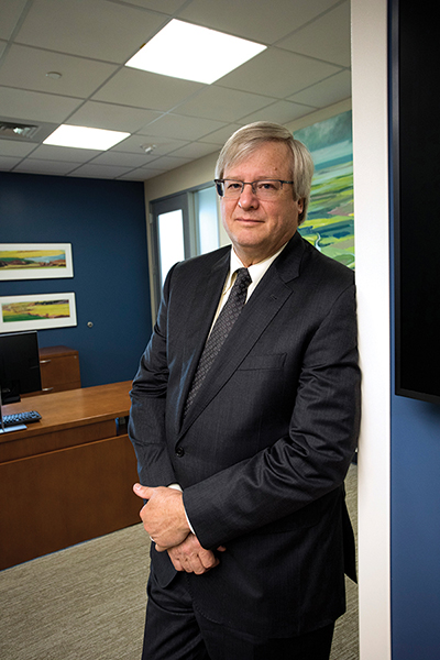 Dr. Charles Parkos, chair of pathology. “Too many times,” he says, “buildings are not designed by the people doing the work.”