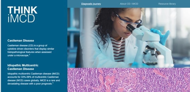 Recordati Rare Diseases educational website