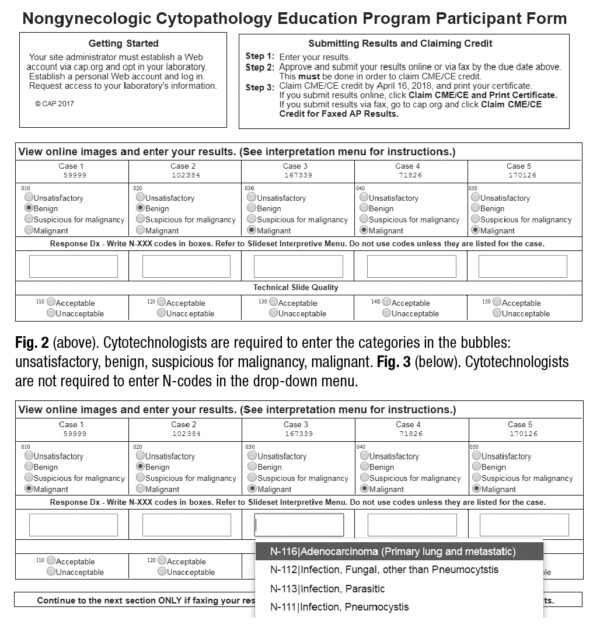 Cap Study Instrument Code Cytopathology in Focus: A right and a wrong way to use CAP educational ...
