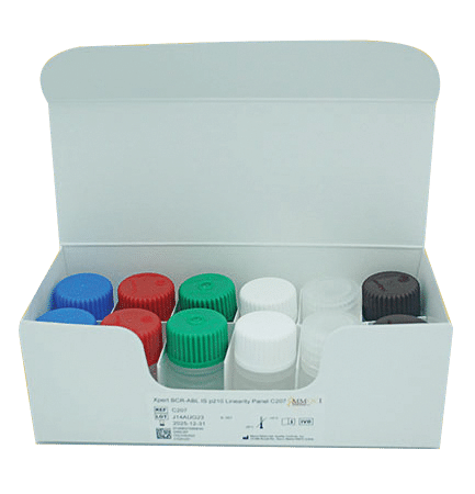 Maine Molecular Quality Controls Xpert BCR-ABL IS p210 Linearity Panel C207