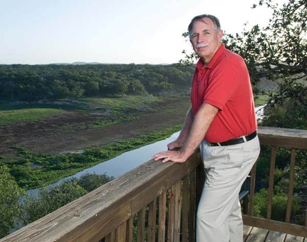 Robert Michel at his office in Spicewood, Tex., in 2013