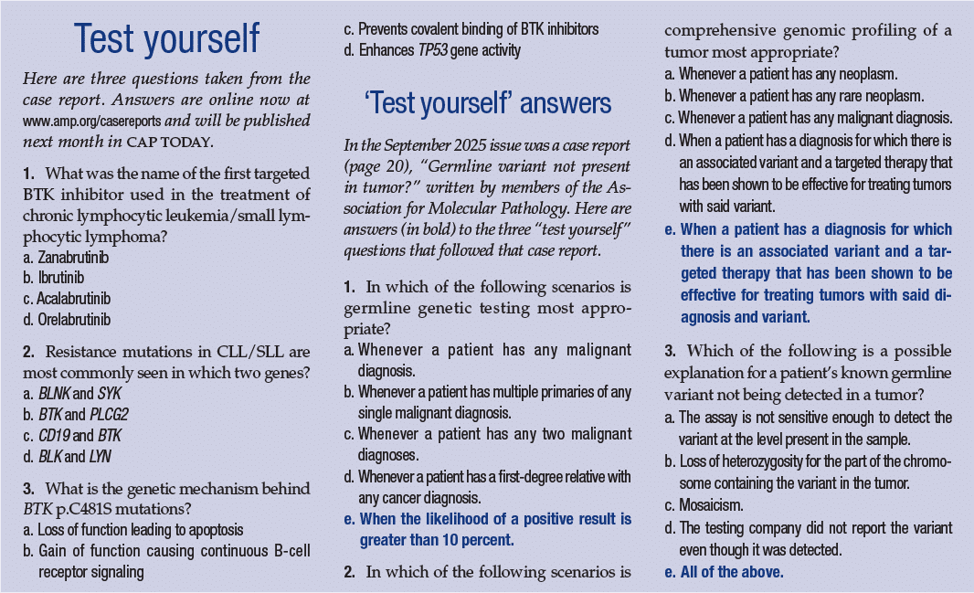 Test Yourself questions
