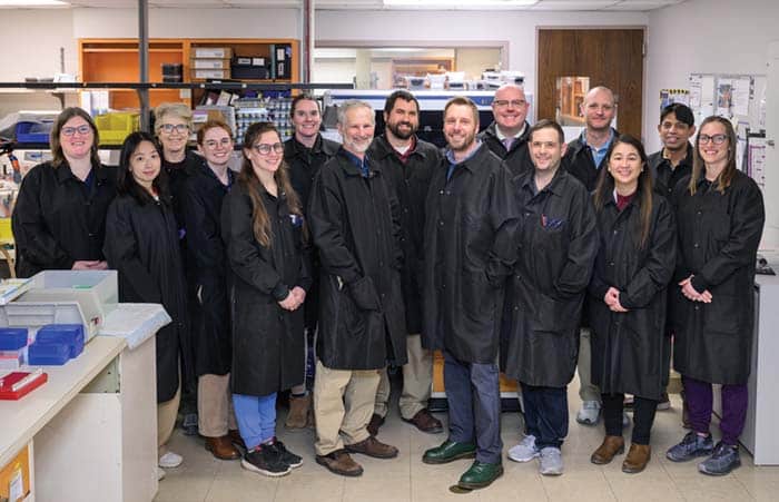 The MHealth Fairview molecular diagnostic laboratory team